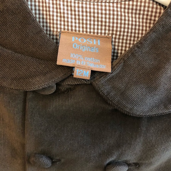 NWT Kids Peacoat by Posh Originals - Picture 3 of 6